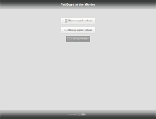 Tablet Screenshot of fatguysatthemovies.com